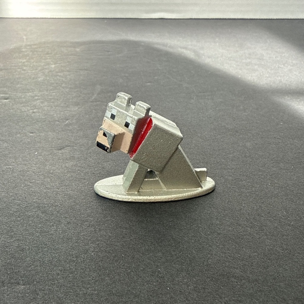 Minecraft Wolf Tamed Dog Nano Metalfigs Jada Toys Die-Cast Metal Figure MC14‎
